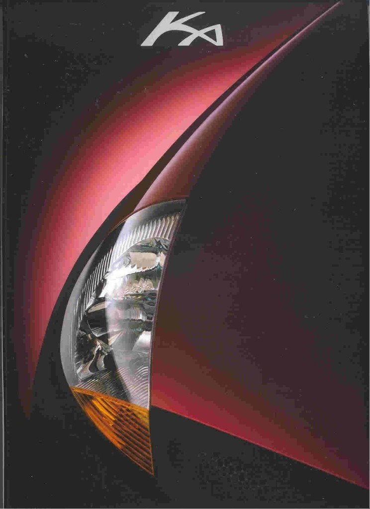 Ford Ka (sept. 1996) + bijlage, Boeken, Ophalen of Verzenden, Zo goed als nieuw, Ford