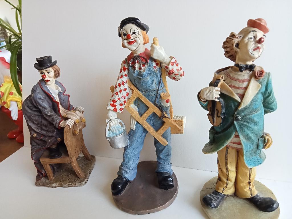 60 STUKS MOOIE CLOWN BEELDEN, Verzamelen, Beelden en Beeldjes, Ophalen of Verzenden, Zo goed als nieuw, Overige typen