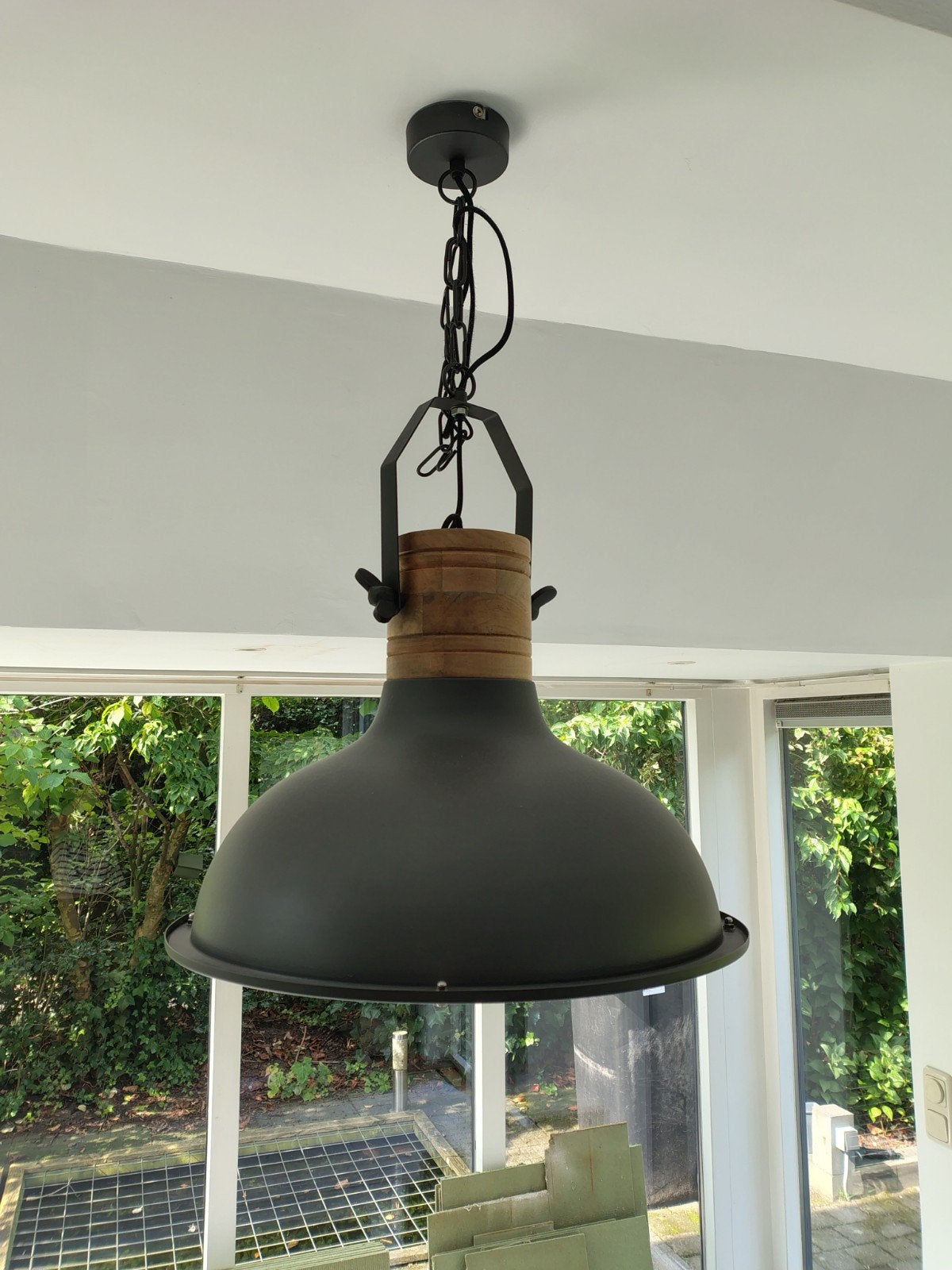 Hanglamp Kyony Grafietgrijs, Ophalen