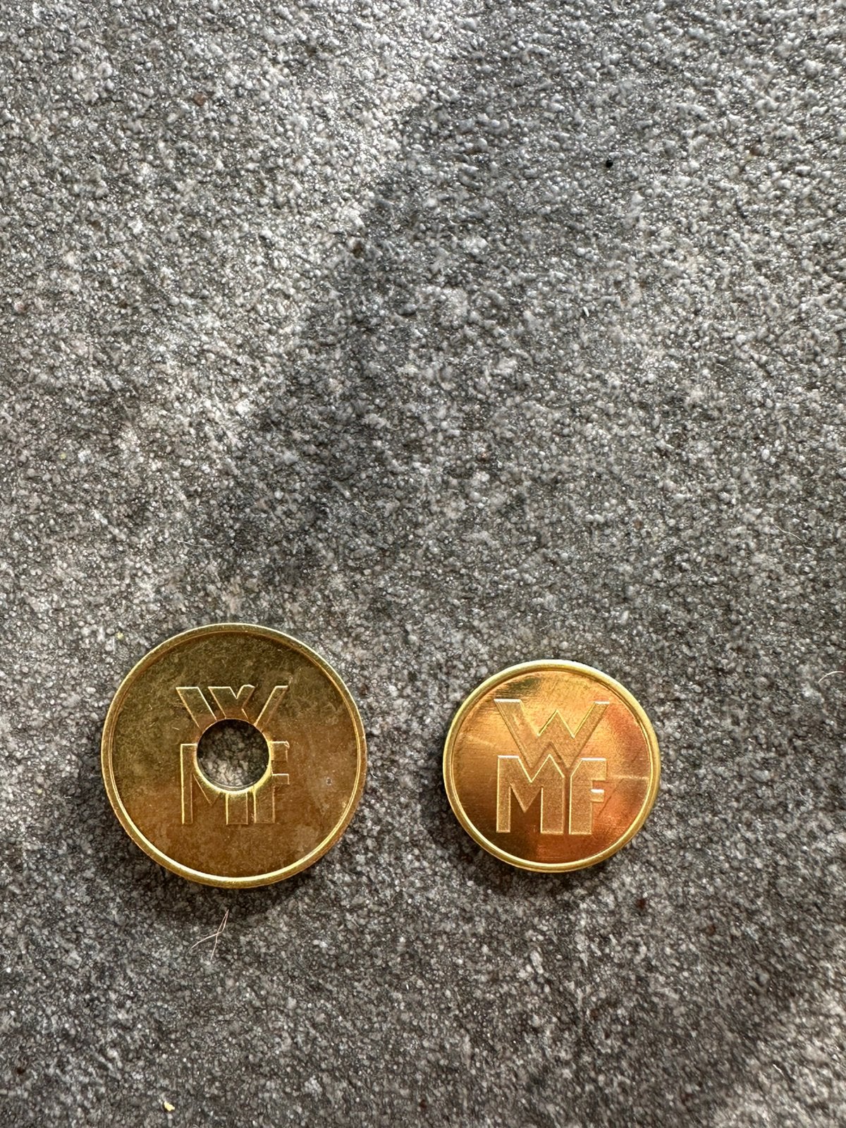 Munten voor WMF Koffiemachine, Ophalen of Verzenden, Vóór koninkrijk, Overige waardes