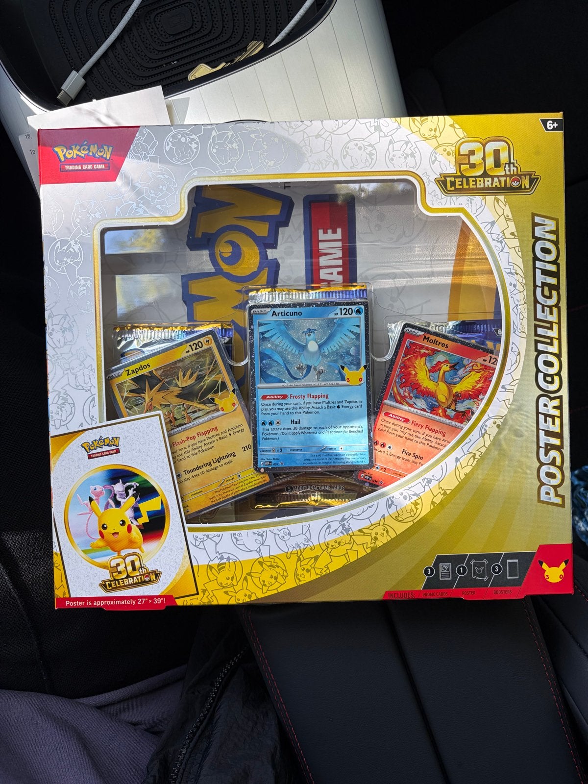 Pokémon 30th Celebration Poster Collection 3 promo 3 booster, Ophalen of Verzenden, Nieuw, Overige typen