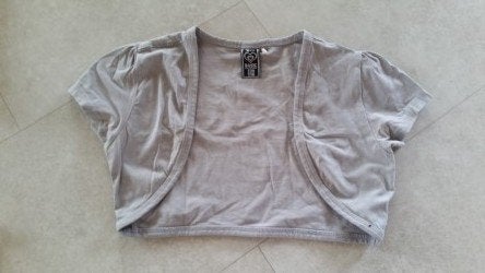 Grijze bolero coolcat maat 170-176, Gebruikt, Trui of Vest, Coolcat, Verzenden