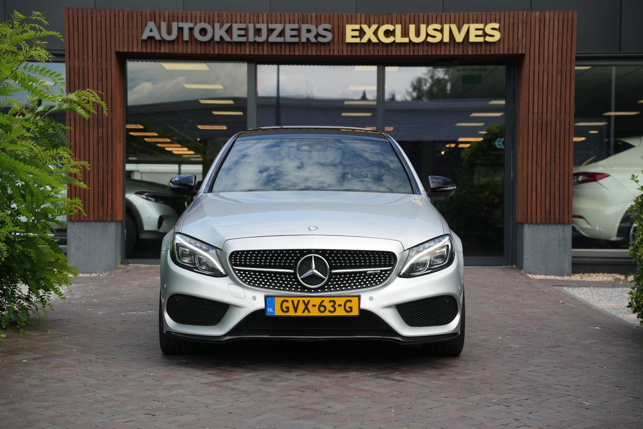 Mercedes-Benz C-klasse AMG 43 4MATIC Pano 367PK, Auto's, Euro 6, 367 pk, Leder en Stof, 2996 cc