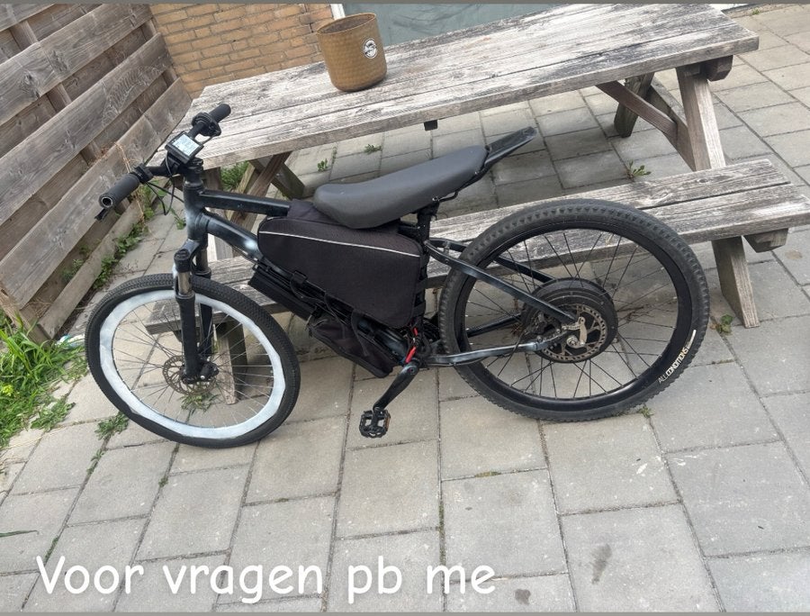 72v 3kw conversion kit, Gebruikt, 59 cm of meer, 50 km per accu of meer, Ophalen