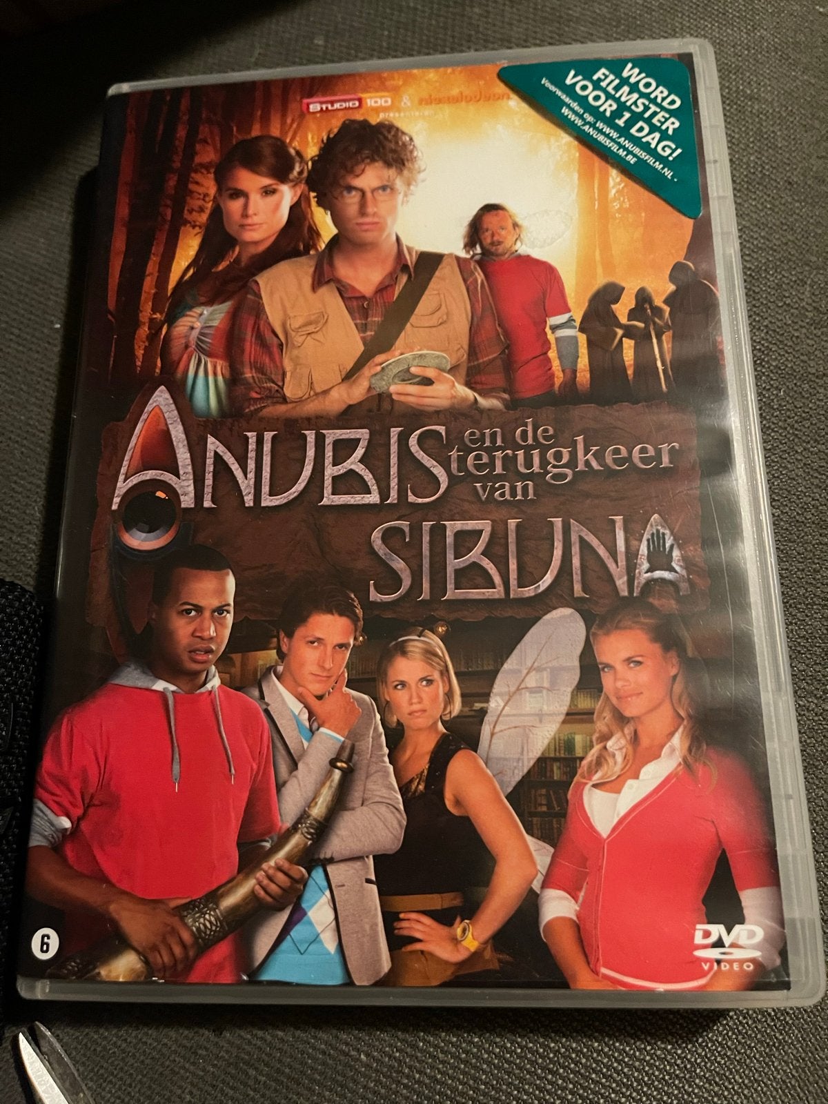 Anubis en de terugkeer van Sibuna DVD, Gebruikt, Vanaf 6 jaar, Familie, Film