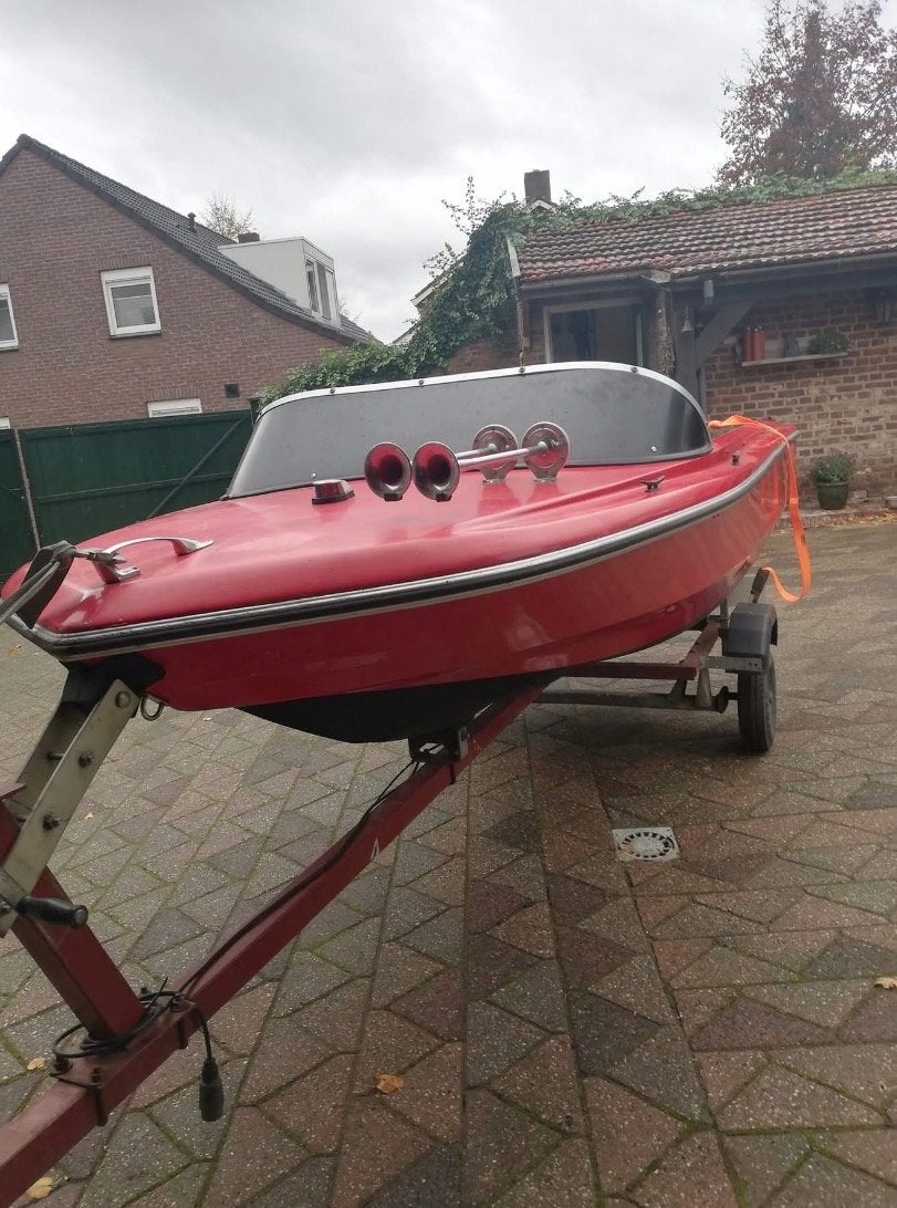 Zeldzame Beekman speedboot met Yamaha 15 pk 2-takt, Motoren, Ophalen of Verzenden, Gebruikt