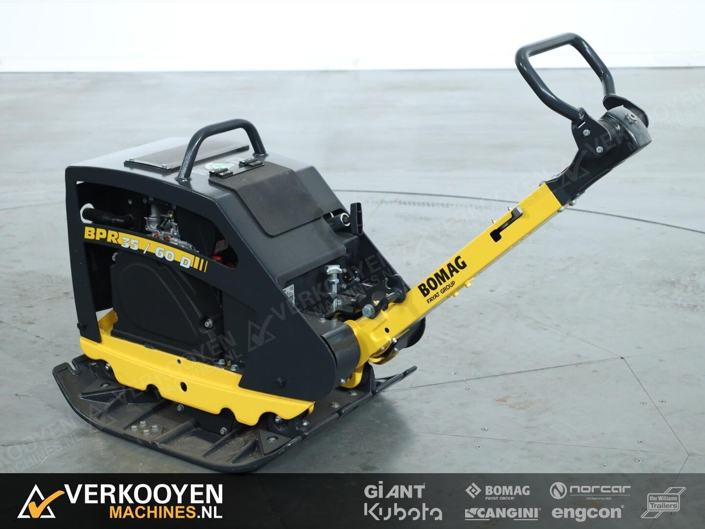 2026 Bomag BPR35/60D ADV1310 Trilplaat, Zakelijke goederen, Machines en Bouw | Overig