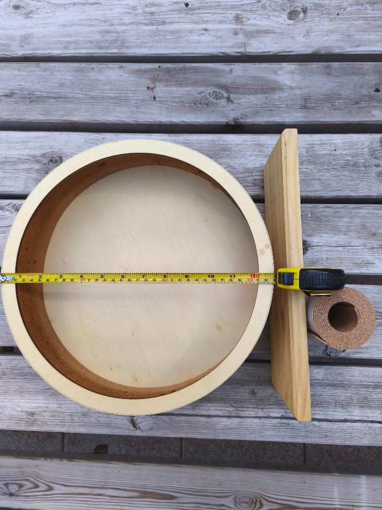 Hamster hout loopwiel - Ø 32 cm., Dieren en Toebehoren, Ophalen, Gebruikt, Loopwiel of Rad