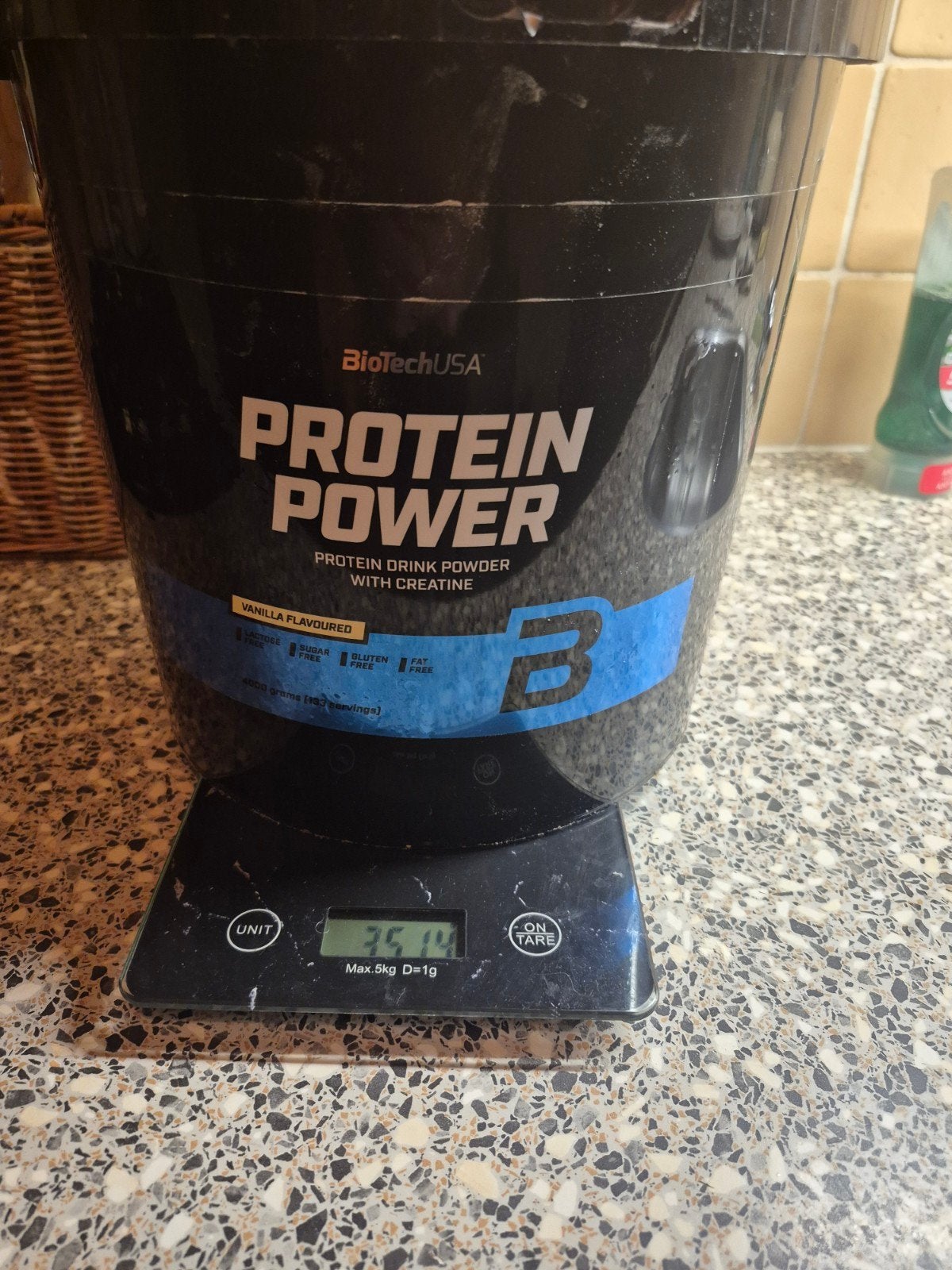 BioTechUSA Protein Power Vanille - 3,4 kg, Ophalen of Verzenden