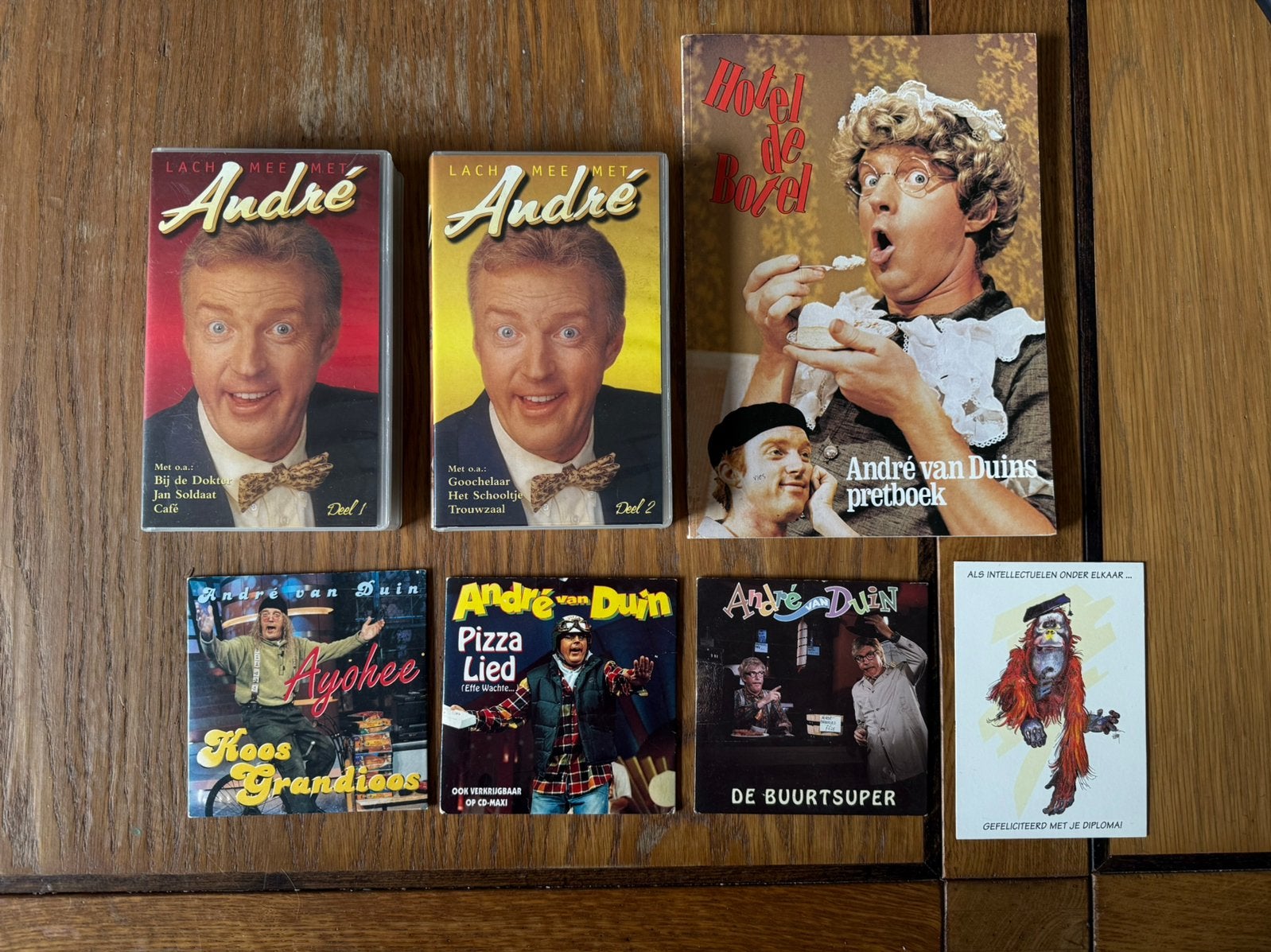 Andre van Duin pakket, Ophalen of Verzenden, Gebruikt, Levenslied of Smartlap, Single