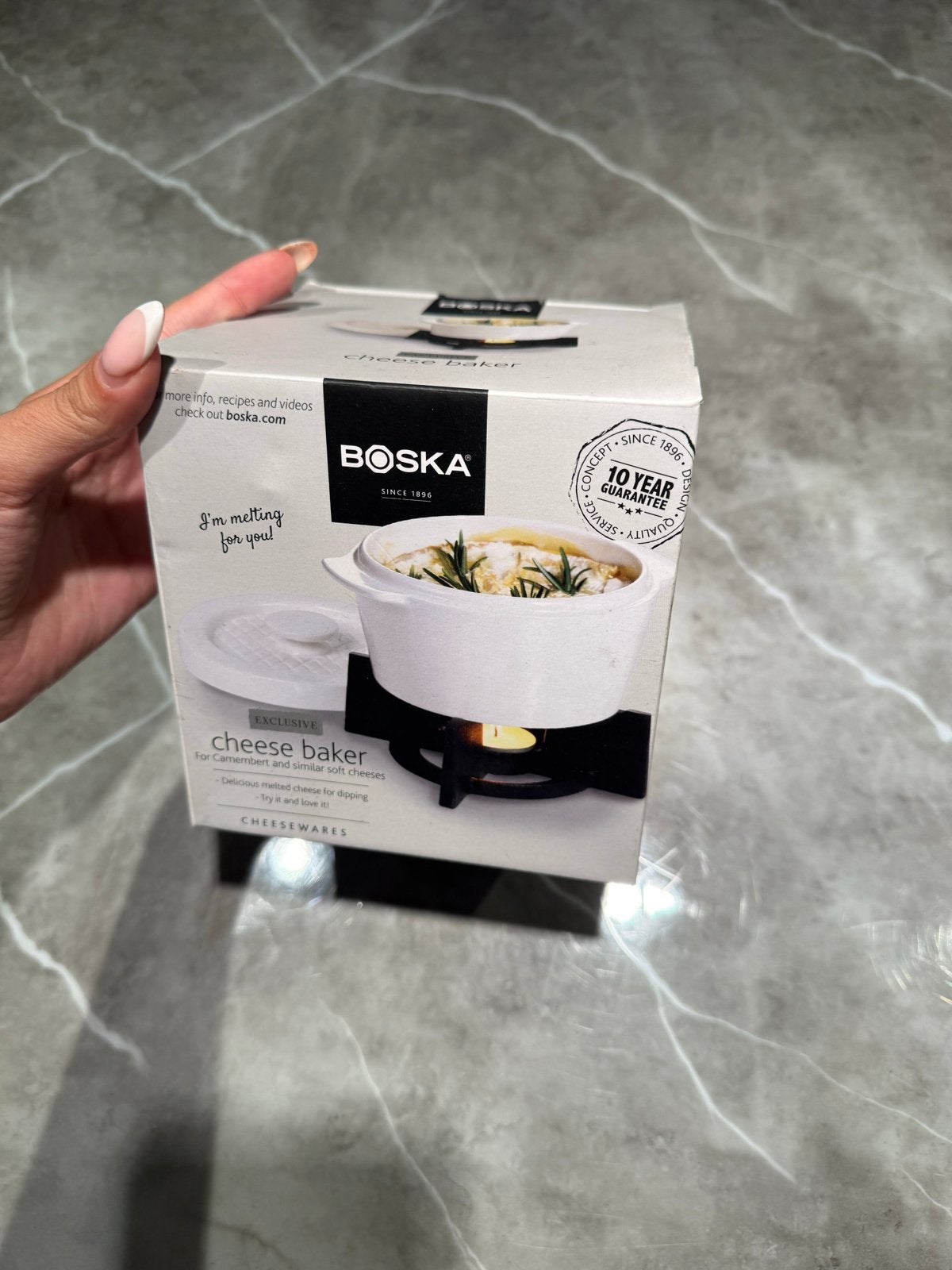Nieuwe Boska Cheese Baker - Kaasfondue set, Overige typen, Nieuw, Ophalen of Verzenden, Steen/keramiek