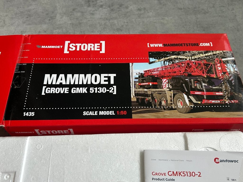 Mammoet Grove GMK 5130, Ophalen of Verzenden, Zo goed als nieuw, Hijskraan, Tractor of Landbouw, Wsi