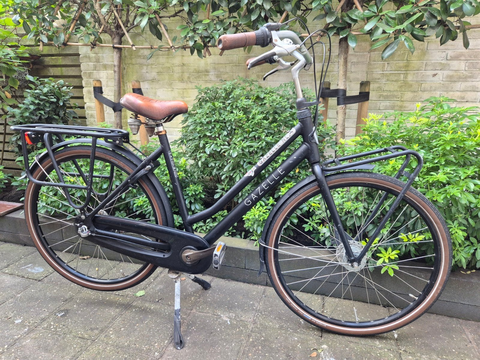 Gazelle Heavy Duty transport damesfiets, Ophalen, Versnellingen, Schijfrem, Gazelle