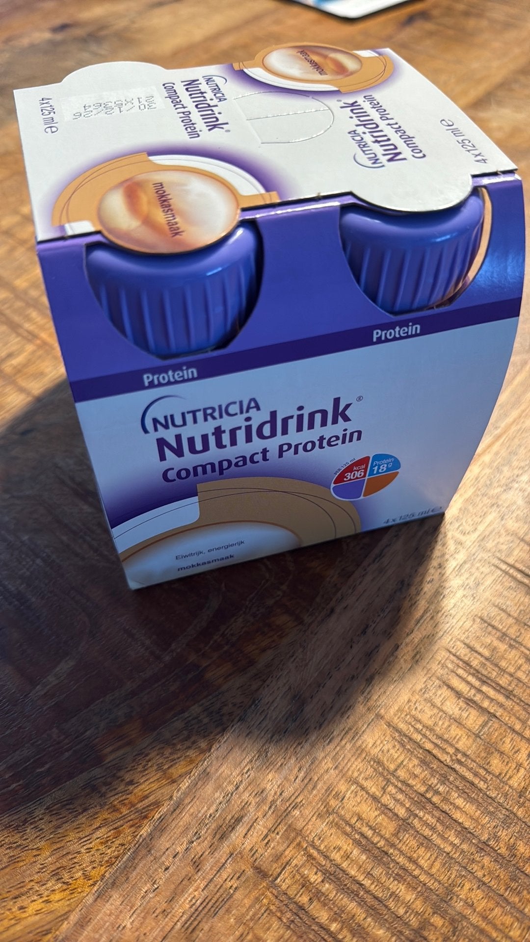 6x Nutricia nutridrink compact protein mocha, Ophalen of Verzenden, Nieuw, Poeder of Drank