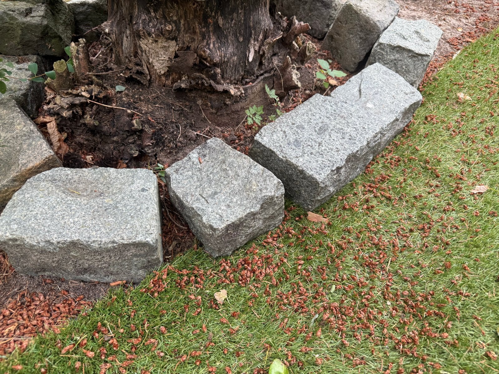 Keien 15 stuks/ jaren 80, Tuin en Terras, Grind, Keien en Split, Ophalen of Verzenden