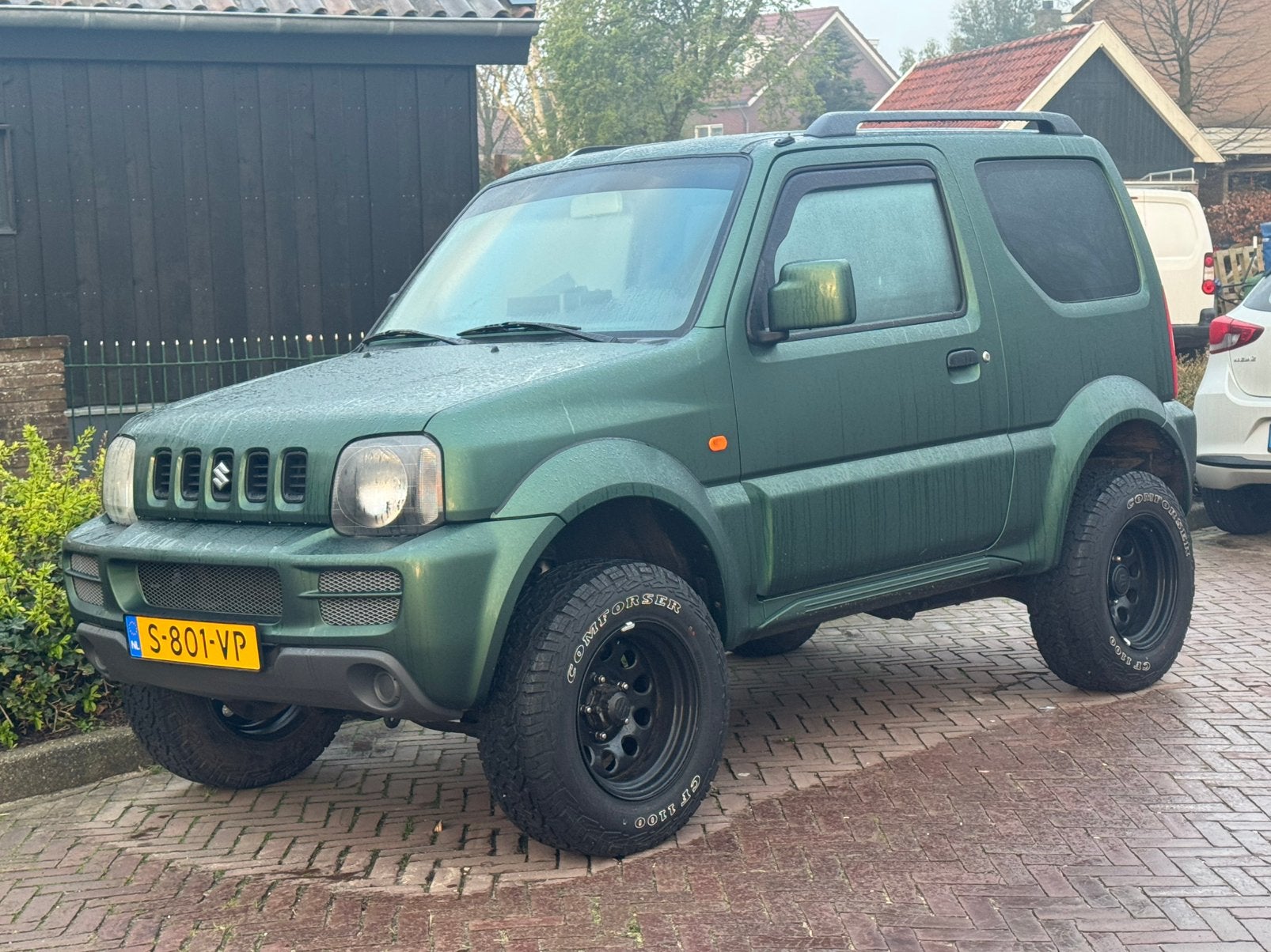 Suzuki Jimny 1.3 4WD 2009 Groen, 40 €/maand, 4 stoelen, 14 km/l, Vierwielaandrijving
