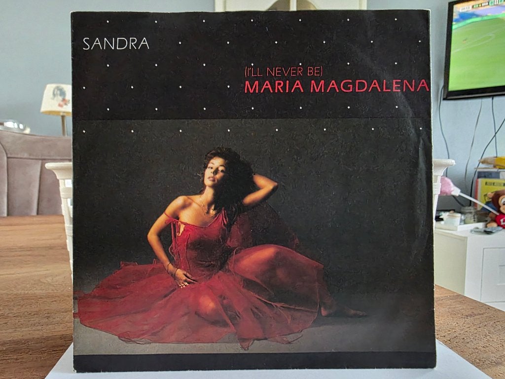 7" Single Sandra - Maria Magdalena / Party Games, Gebruikt, 7 inch, Ophalen of Verzenden, Pop