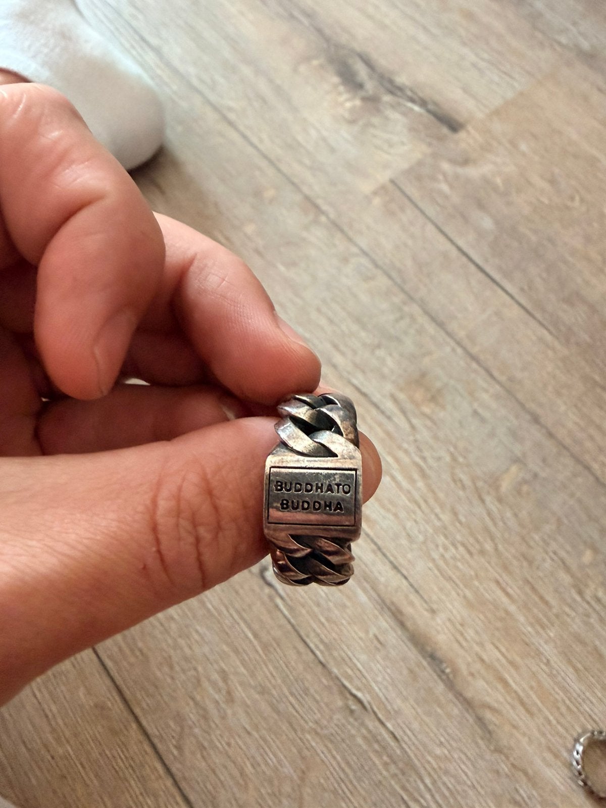Buddha to buddha heren ring, 19 tot 20, Heer, Ophalen of Verzenden, Zo goed als nieuw