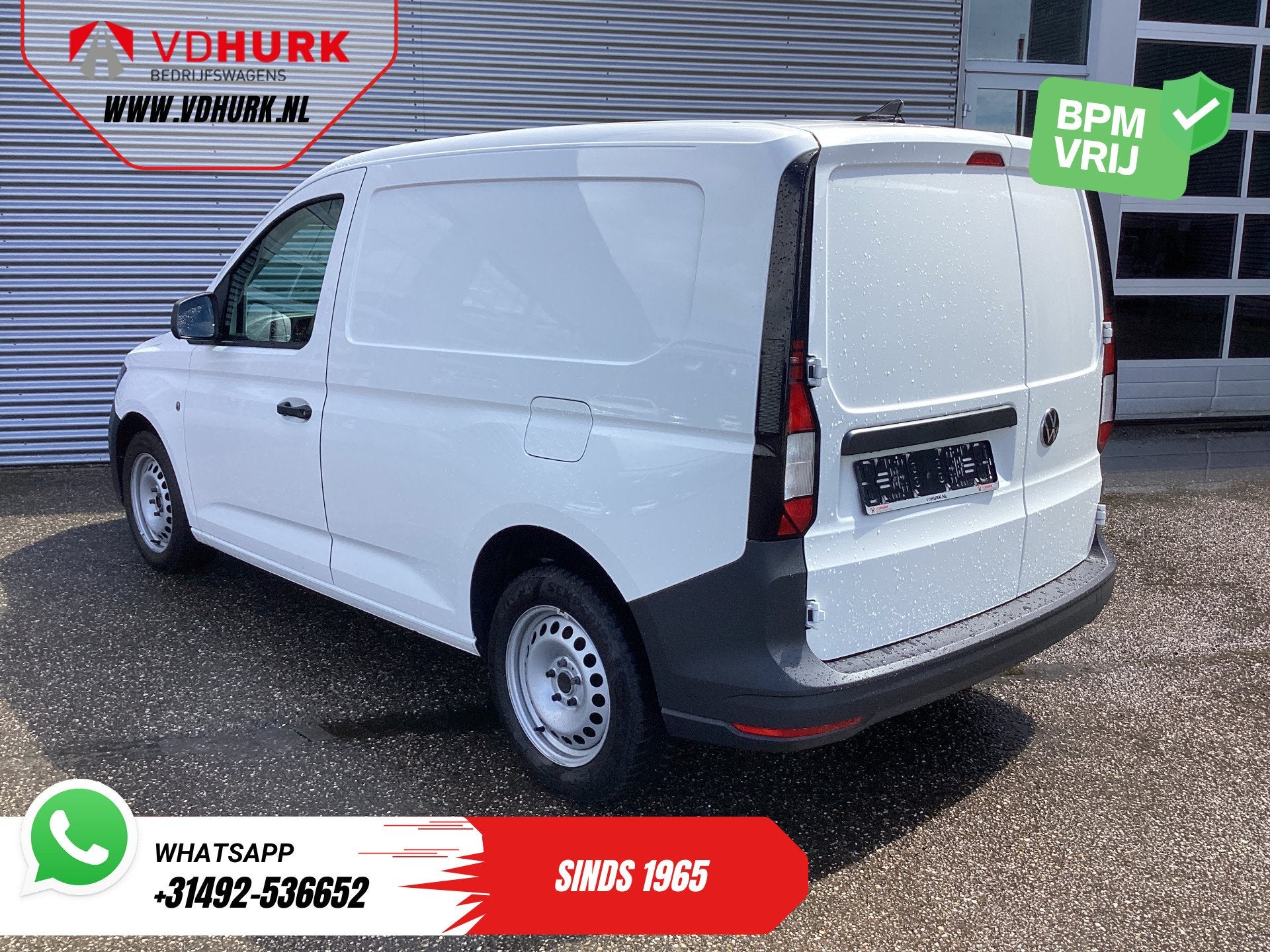 Volkswagen Caddy Cargo 2.0 TDI 100 pk Omvormer/ Sortimo/ Cru, Gebruikt, 4 cilinders, Volkswagen, Wit