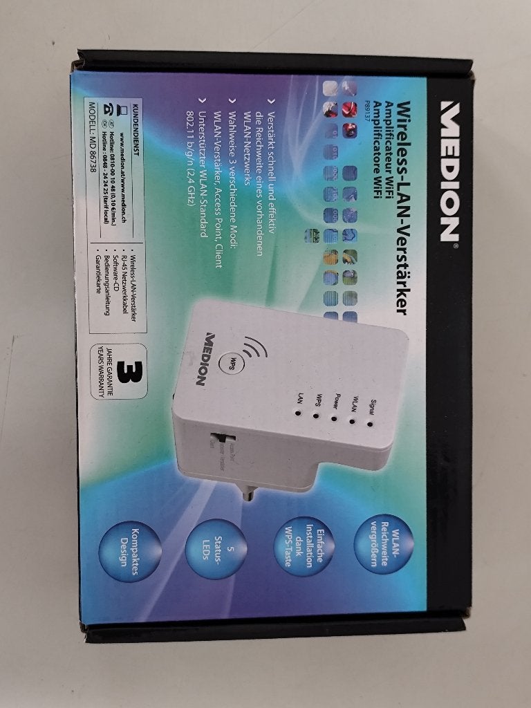 WiFi versterker, Ophalen of Verzenden, Gebruikt