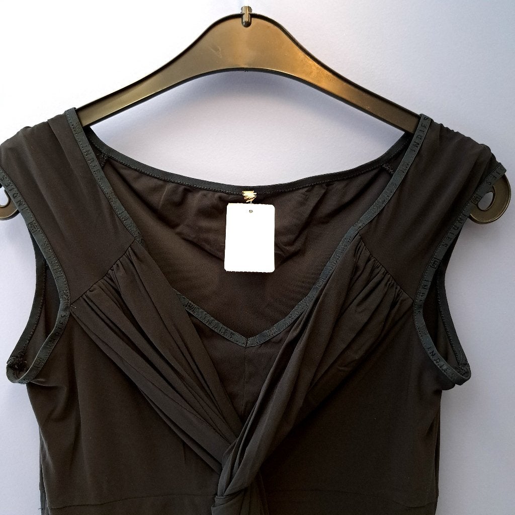 Indies travelstof kort jurkje / tuniek donker blauw S 41165, Blauw, ., Indies, Ophalen of Verzenden