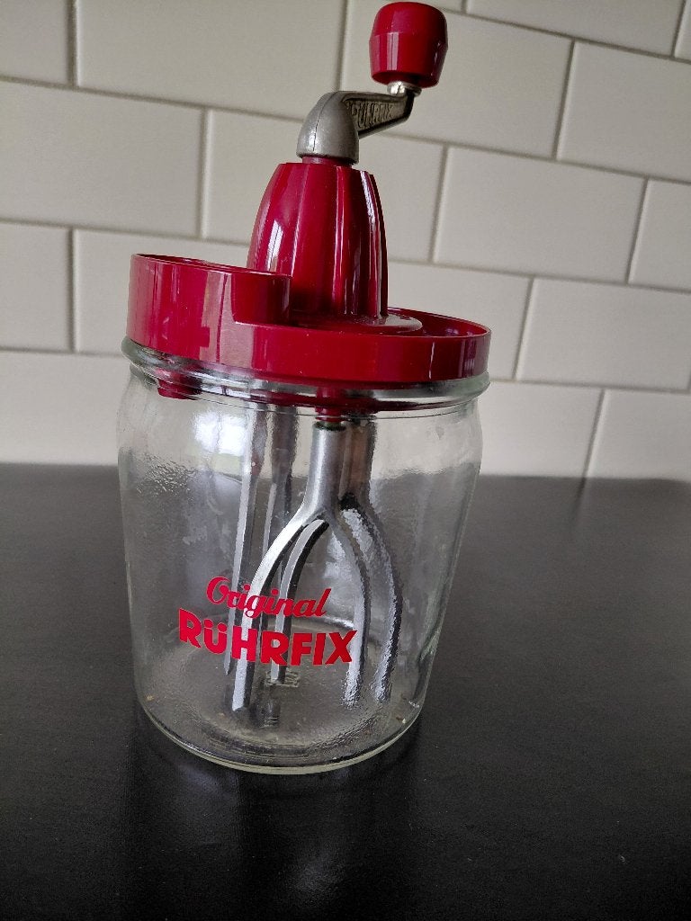 Vintage Ruhrfix handmixer, Ophalen