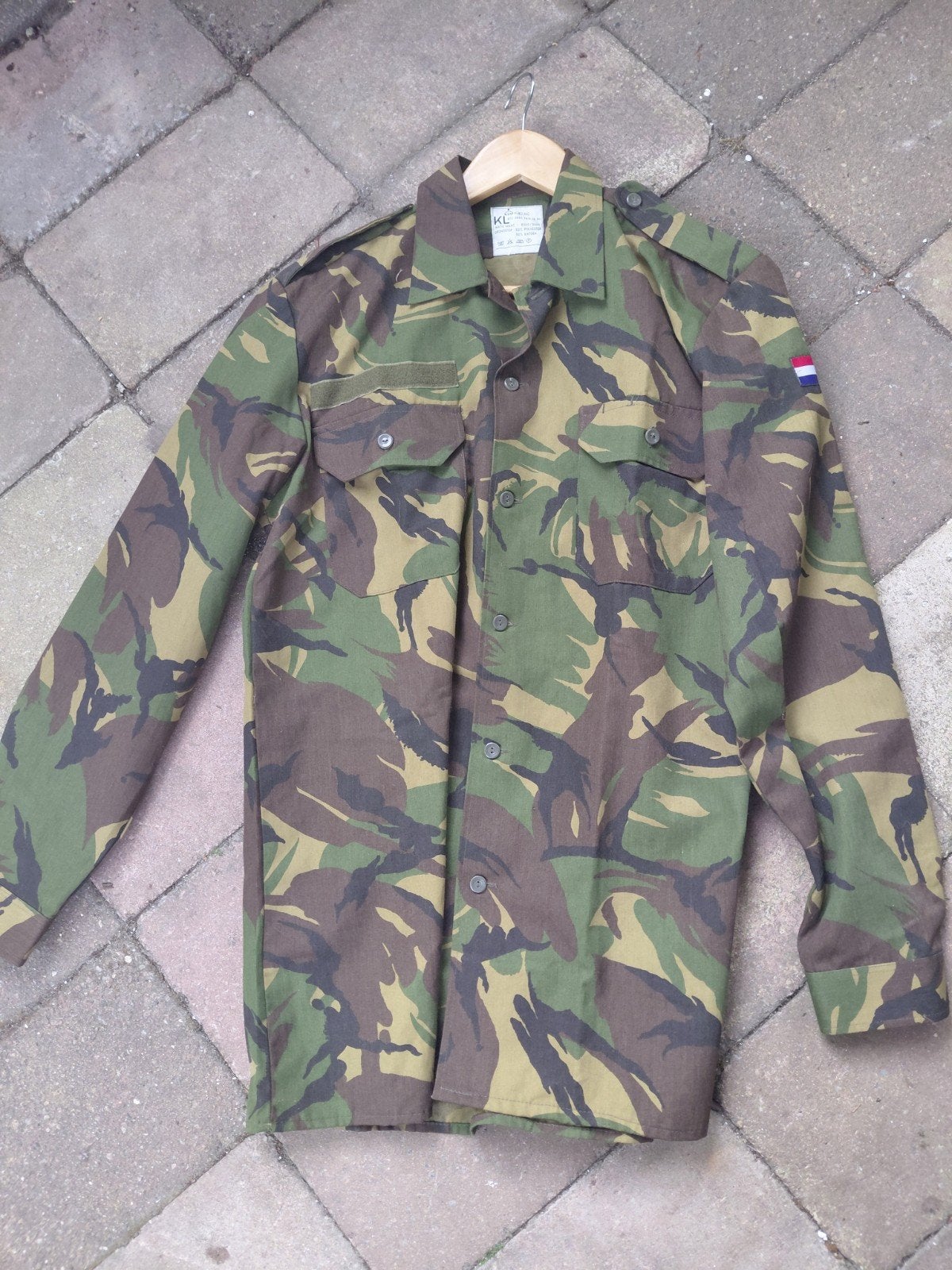 KL  blouse 8000/0005 KLM kleding, Ophalen of Verzenden, Landmacht, Nederland, Kleding of Schoenen