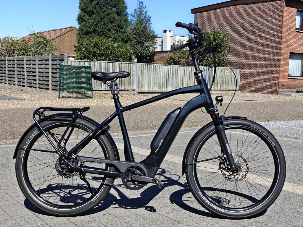 E-Bike "Flyer Upstreet3 7.43 XXL" Framehoogte 64!! (2022), Zo goed als nieuw, 59 cm of meer, 50 km per accu of meer, Ophalen