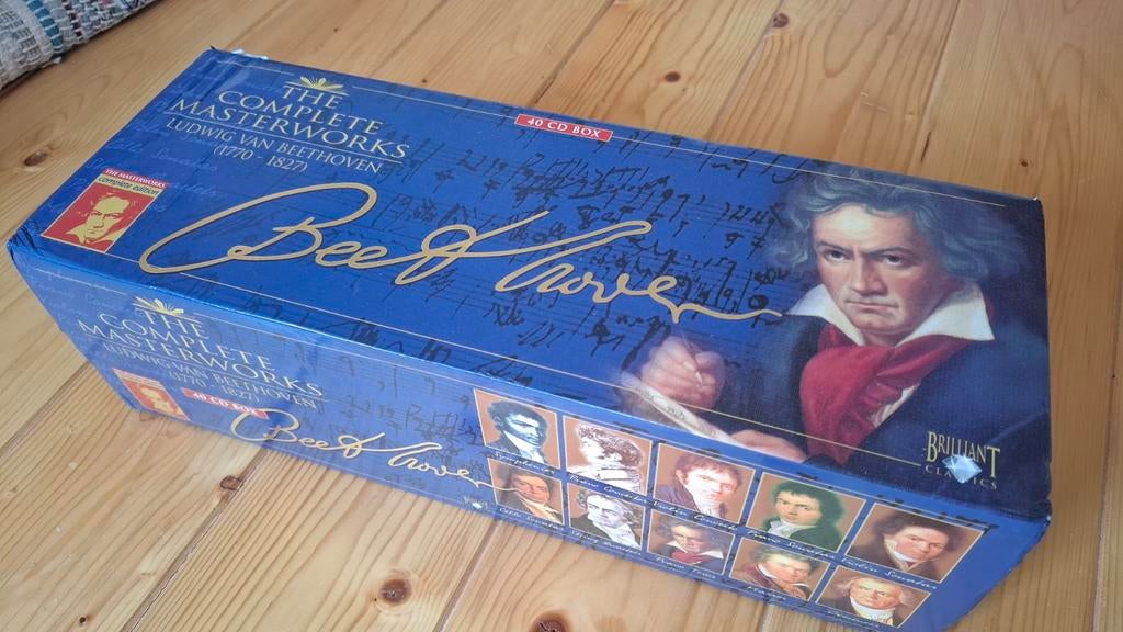 Beethoven: The Complete Masterworks - 40 CD Box, Ophalen of Verzenden, Zo goed als nieuw, Boxset