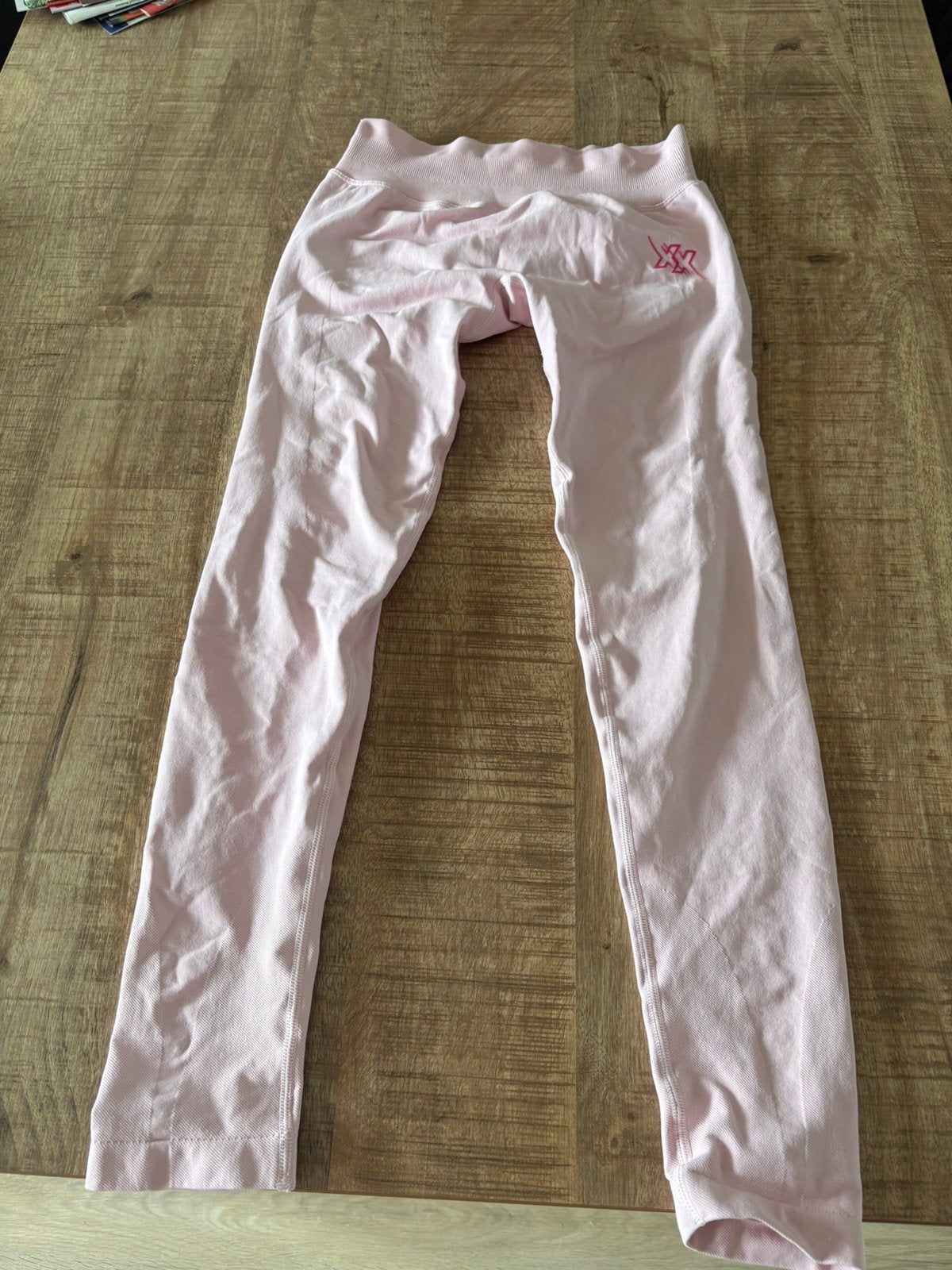 Sport legging, Maat 40/42 (M), Zo goed als nieuw, Roze, Legging