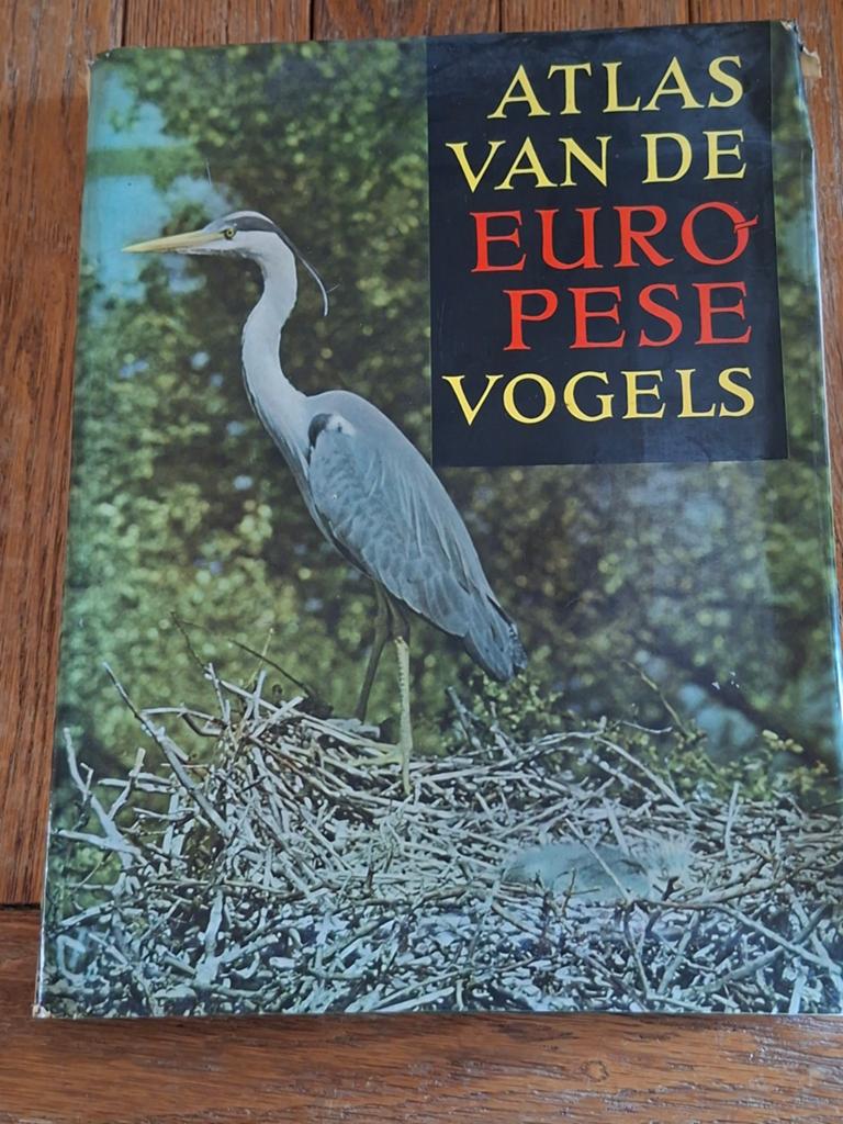 Atlas van de Europese Vogels - Vogelboek, Boeken, Ophalen of Verzenden, Gelezen, Vogels, Onbekend