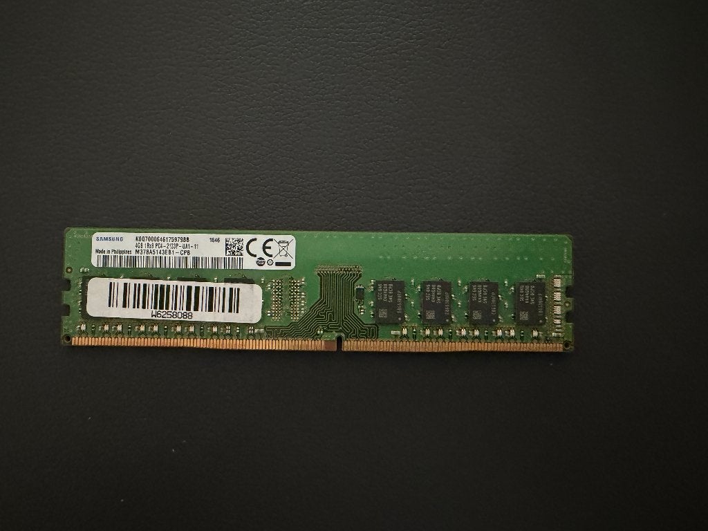 2 x Samsung 4GB DDR4-2133 Desktop RAM (8GB total), Gebruikt, DDR4, 8 GB, Ophalen of Verzenden