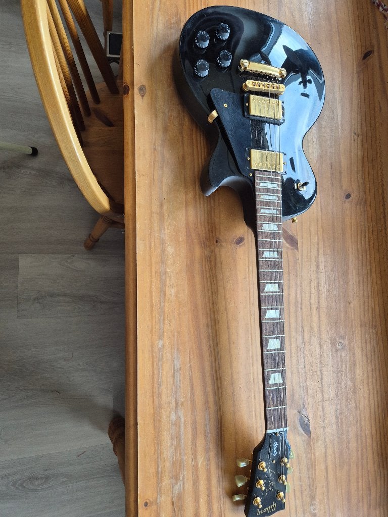 Gibson Les Paul studio Ebony I, Muziek en Instrumenten, Ophalen, Zo goed als nieuw, Solid body, Gibson