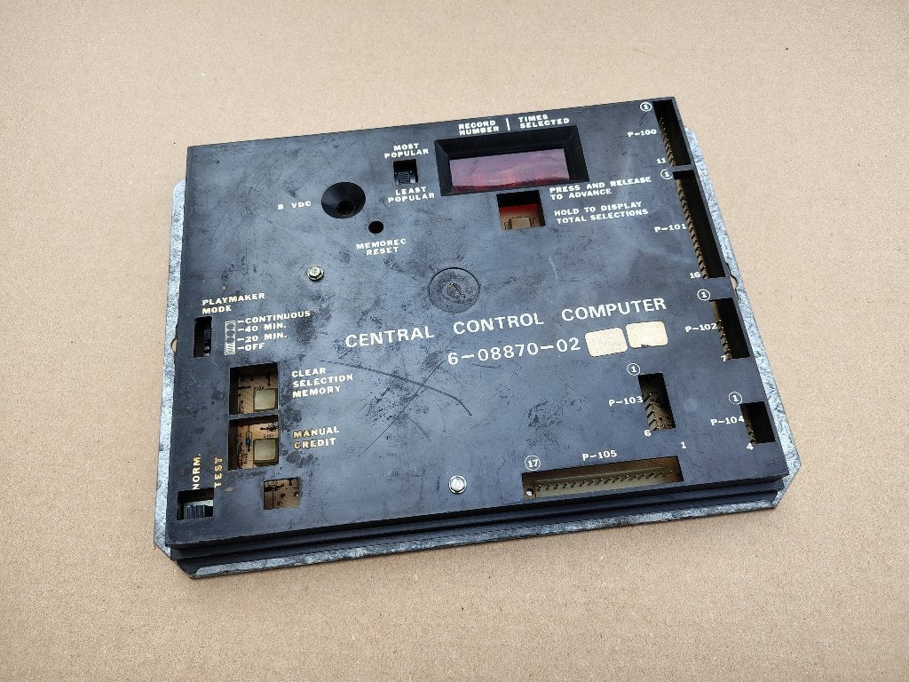 Center Control Computer/6-08871-01 Rowe- AMi R84-R85 jukebox, Verzamelen, Automaten | Jukeboxen, Ophalen of Verzenden, Gebruikt