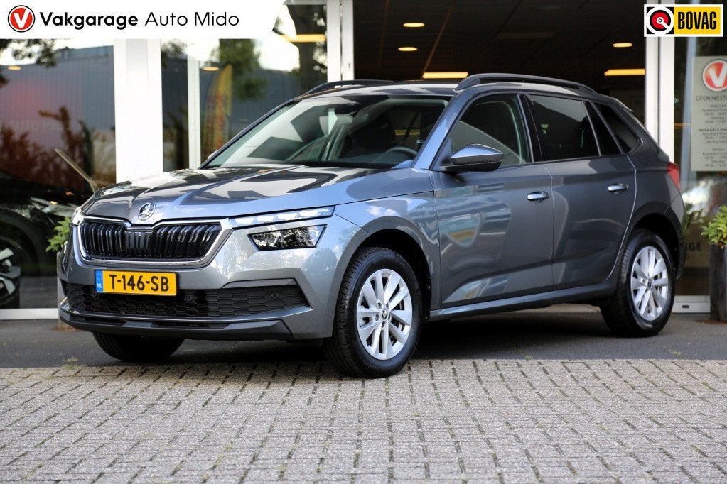 Skoda Kamiq 1.0 TSI Business Edition | Elektr. wegklapbare t, Auto's, Keurmerk '100% Onderhouden', Gebruikt, 610 kg, Origineel Nederlands