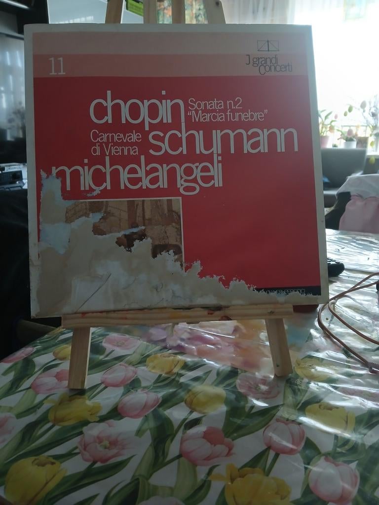 Chopin & Schumann - Michelangeli LP - Klassieke Muziek, Ophalen of Verzenden, Romantiek, Gebruikt, Orkest of Ballet