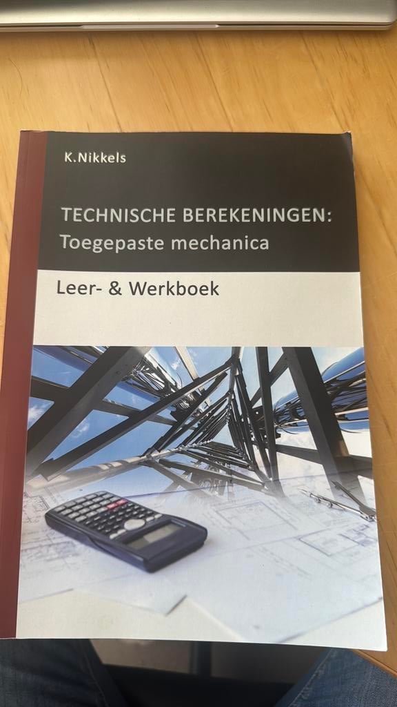 K. Nikkels - Technische berekeningen: Toegepaste mechanica, Ophalen of Verzenden, Zo goed als nieuw, K. Nikkels, Nederlands