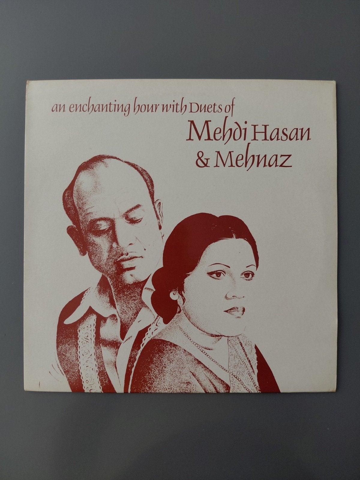 Mehdi Hasan & Mehnaz - Duets (LP, 1983, EMI Pakistan), LP, Gebruikt, Import, 12 inch