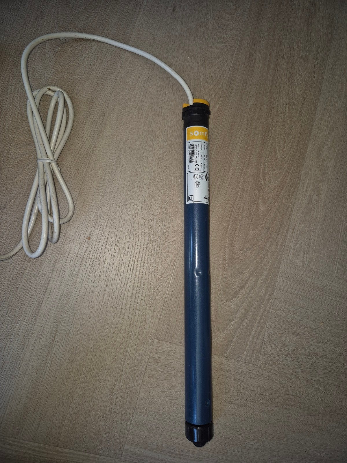 Somfy buismotor met uren 3/30, Ophalen of Verzenden, Wit, Minder dan 100 cm, Minder dan 100 cm