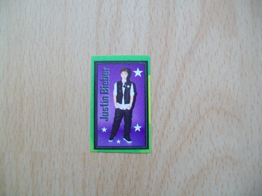 Sticker van Justin Bieber, Ophalen of Verzenden, Nieuw, Overige typen