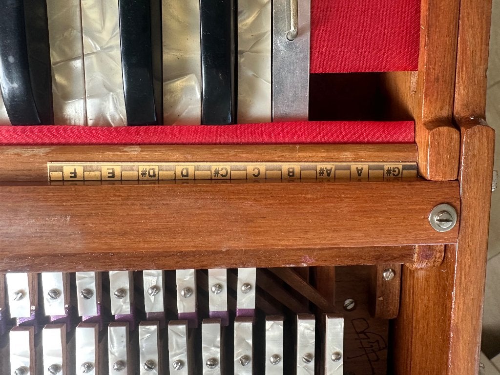 Autentiek indisch draag orgel, Ophalen, Zo goed als nieuw, 1 klavier, Orgel