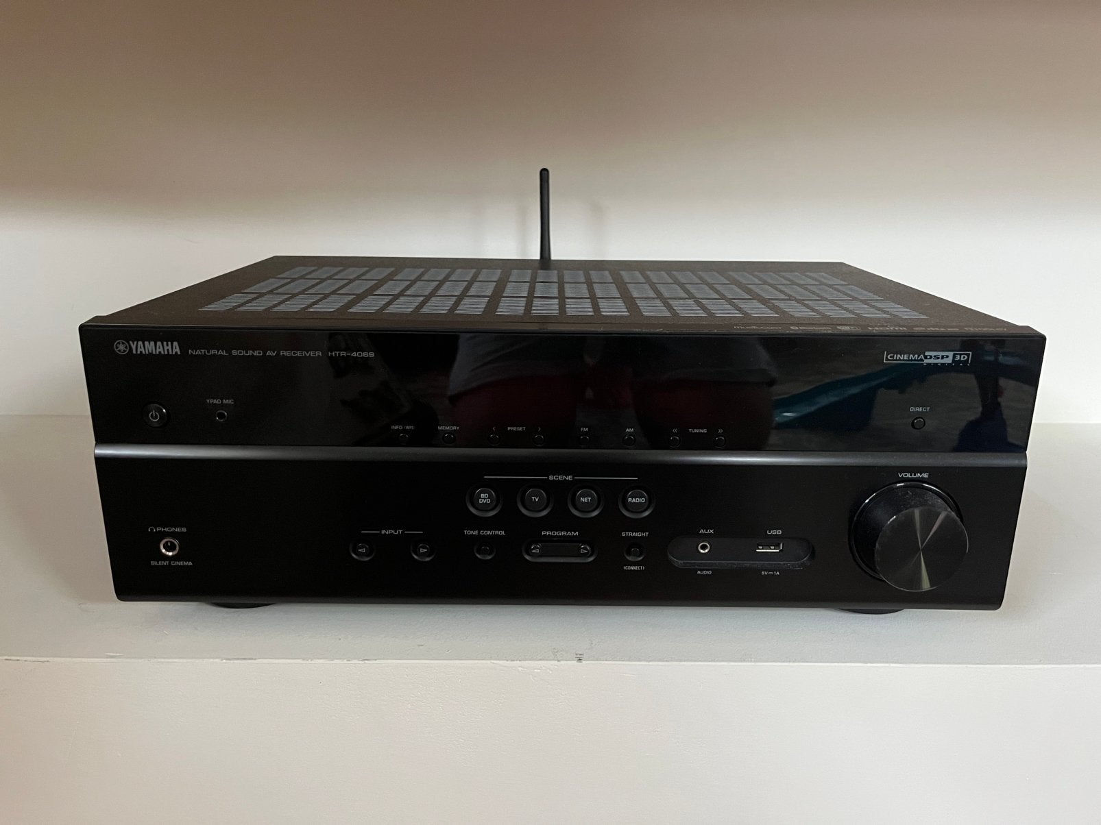 Yamaha HTR-4069 MusicCast 5.1 receiver 4K UltraHD - ZGAN, Yamaha, Ophalen of Verzenden, Zo goed als nieuw, 120 watt of meer