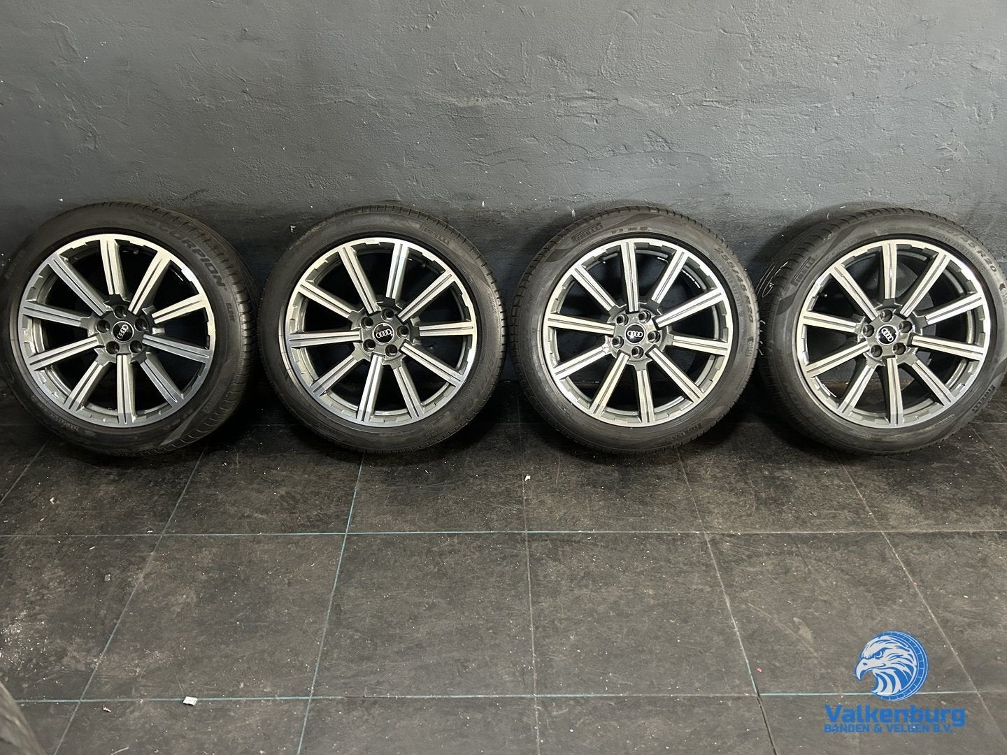 Originele Audi Q7 SQ7 S-Line 4M 20 inch velgen 5x112 zomerba, Auto-onderdelen, Banden en Velgen, Gebruikt, 255 mm, -, -