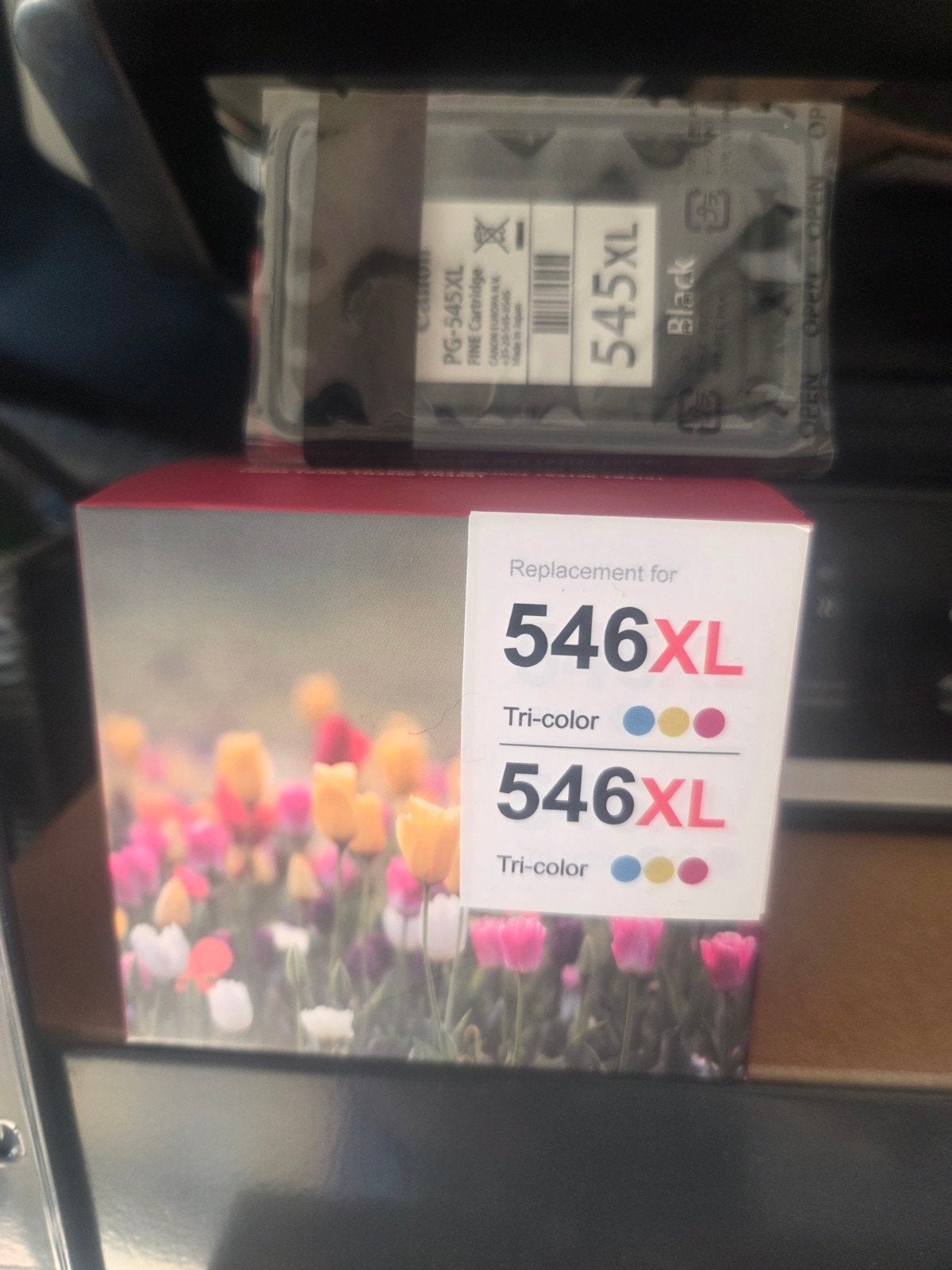 Canon PG-545XL Zwart & 546XL Kleur Inktcartridges, Ophalen of Verzenden