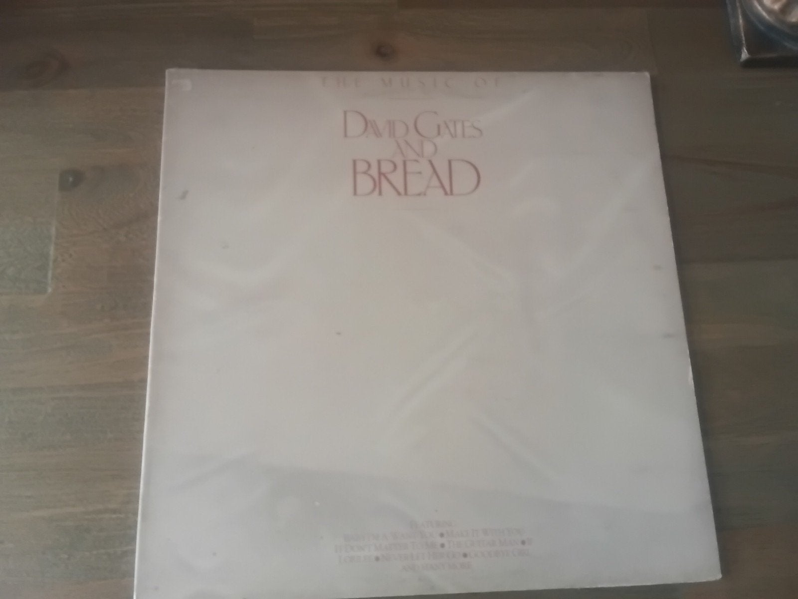 David Gates and Bread-The Music Of  lp uit 1981, Cd's en Dvd's, Vinyl | Pop, Ophalen of Verzenden, LP