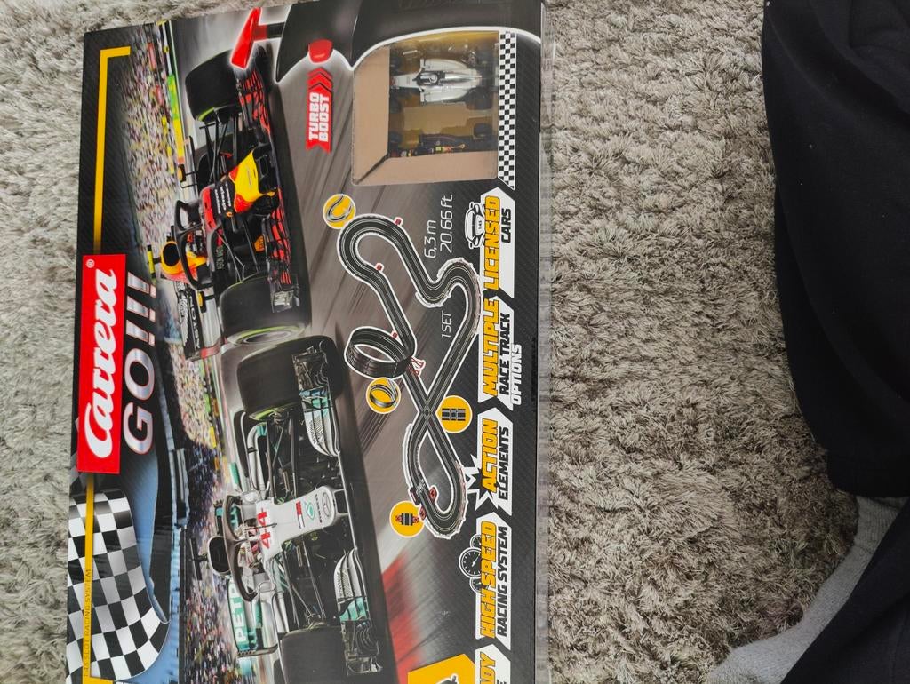 Carrera Go Racebaan Max Verstappen - Weinig gebruikt, Kinderen en Baby's, Speelgoed | Racebanen, Racebaan, Carrera, Ophalen of Verzenden