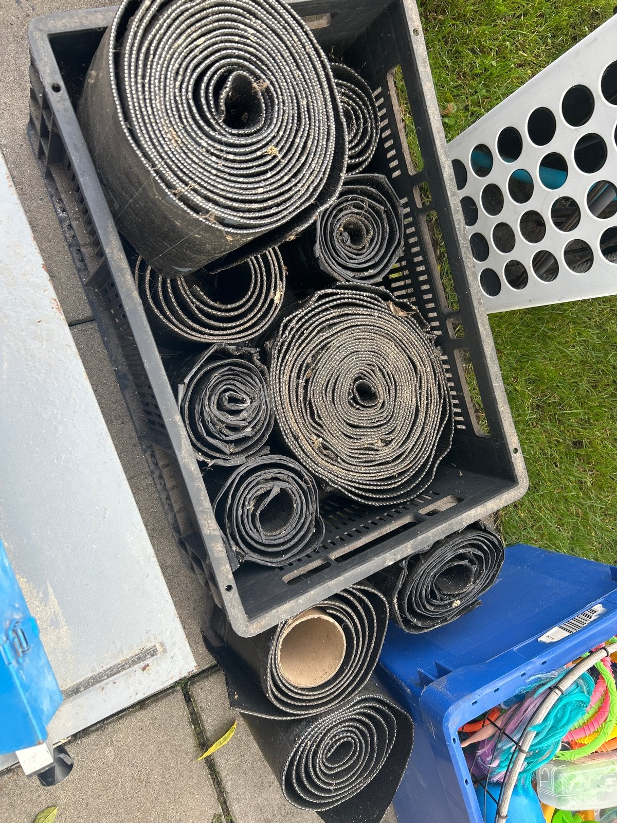 Loodvervanger 15cm breed, diverse lengtes, Doe-het-zelf en Verbouw, Overige materialen, Gebruikt, Zwart, Overige typen