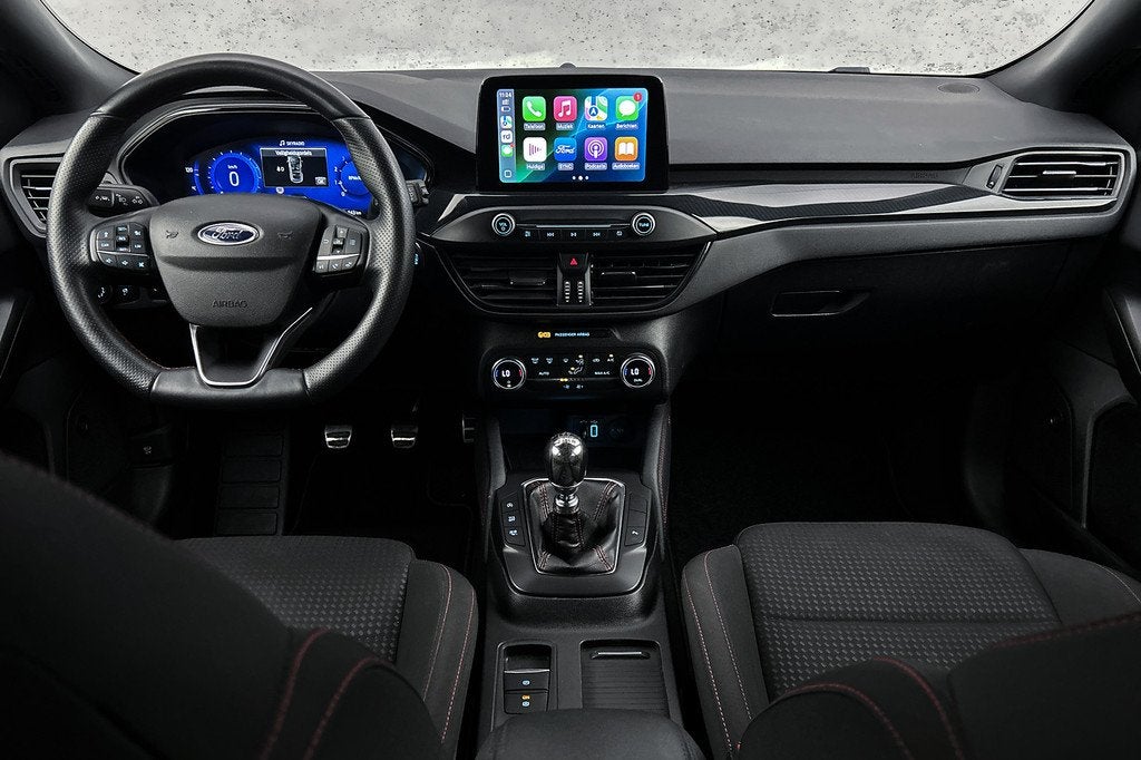 Ford FOCUS Wagon 1.0 EcoBoost Hybrid ST Line Business | Trek, Stof, Gebruikt, Wit, Origineel Nederlands