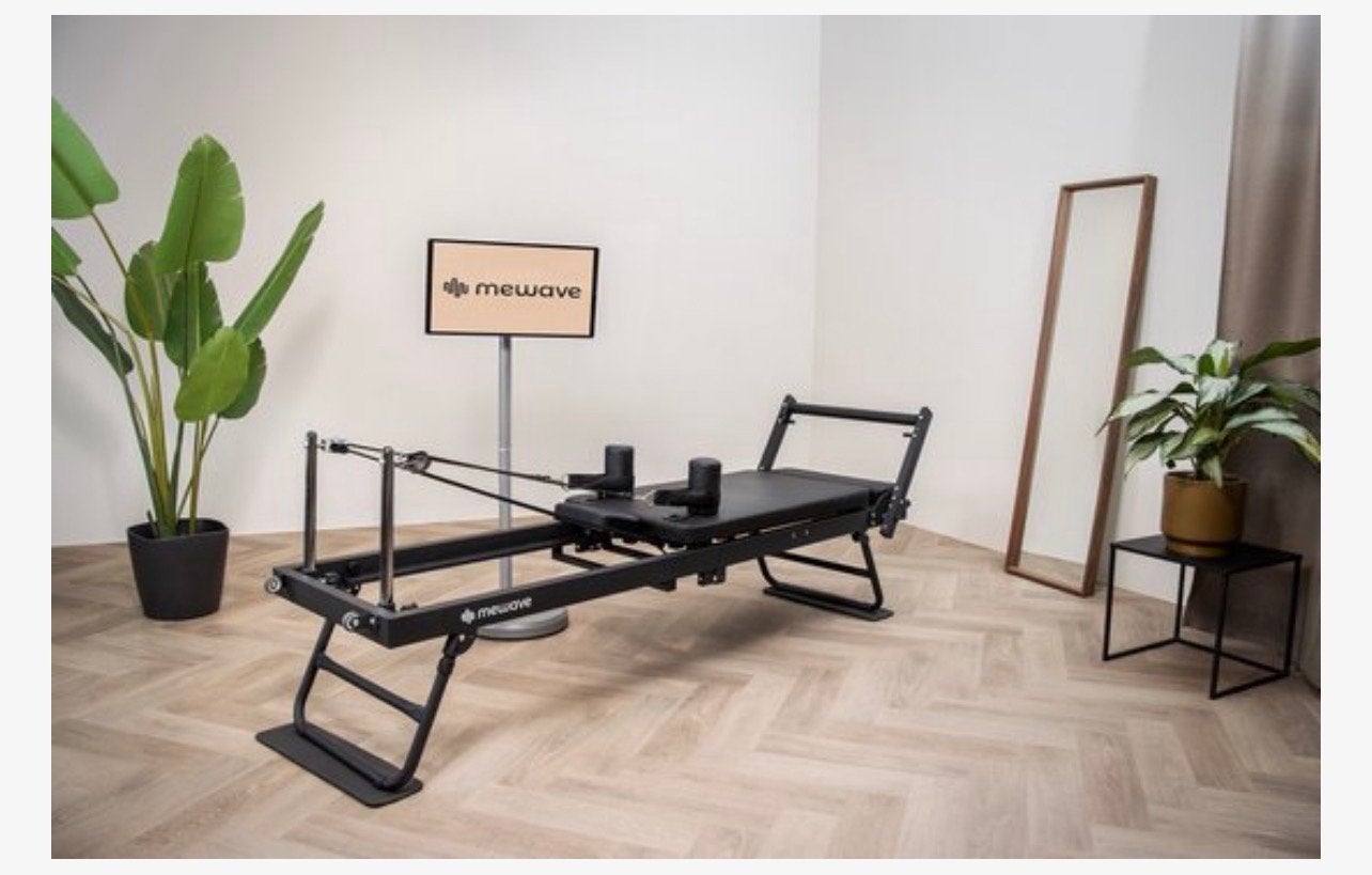 Mewave Pilates Reformer - Opvouwbaar en Compleet, Ophalen, Zo goed als nieuw, Armen, Overige typen