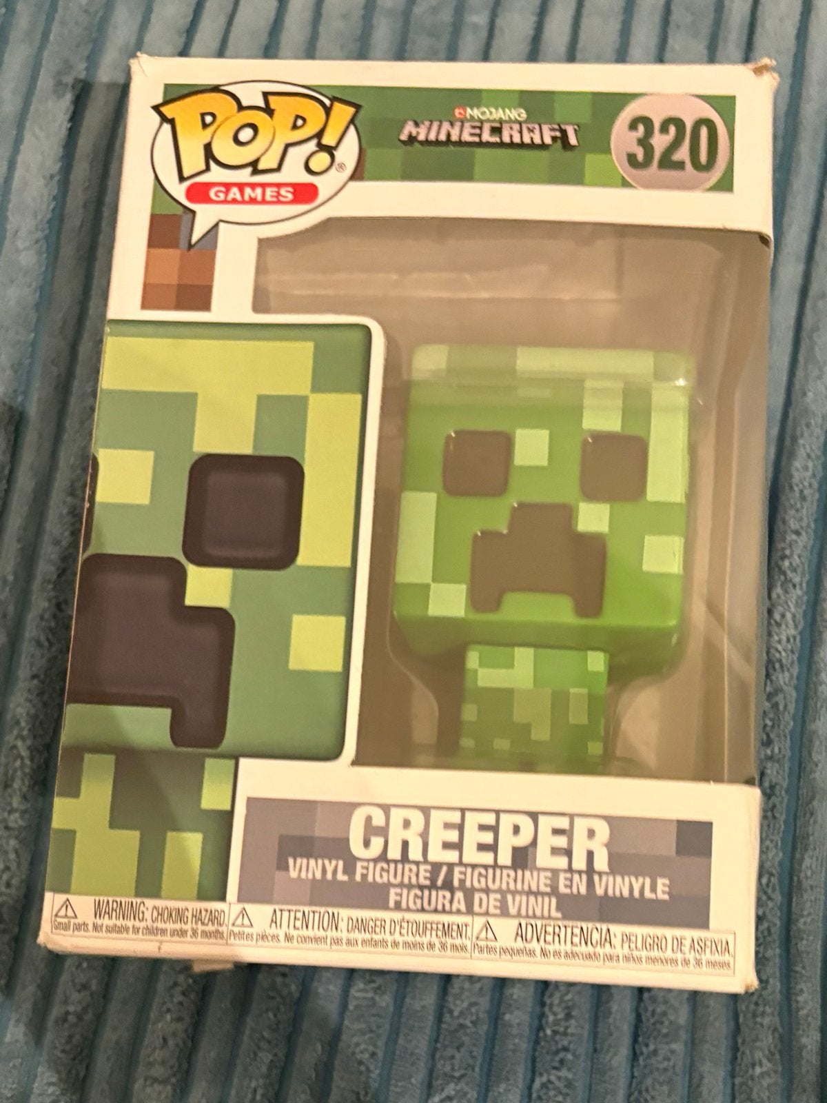 Funko Pop! Games Minecraft Creeper #320 - Vinyl Figuur, Kinderen en Baby's, Ophalen of Verzenden, Gebruikt